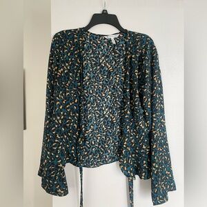 BCBGeneration Stardust Wrap Top